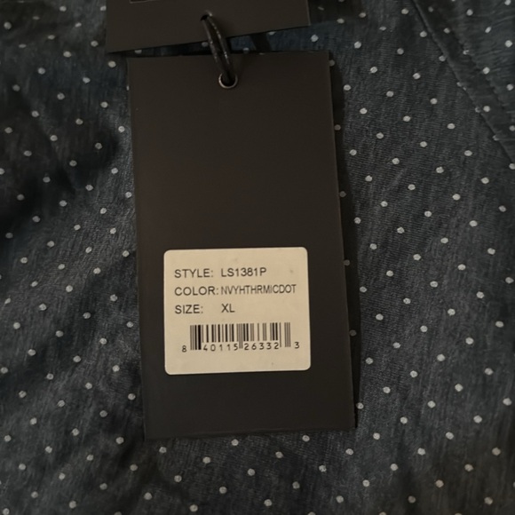 LINKSOUL DELRAY MICRO DOT PERFORMANCE POLO NAVY - XL - Picture 5 of 5